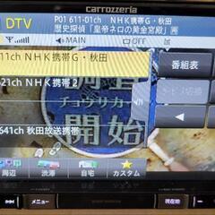 カロッツェリア楽ナビ　2018年モデルでまだまだ使えます！DVD/CD/TV/USB/SD！