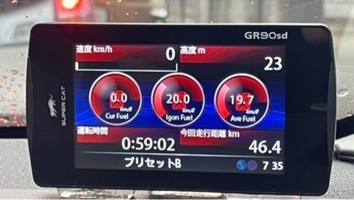 レーダー探知機！OBD2付き