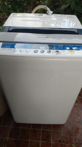 panasonic全自動洗濯機６キロ 1万2千円→1万に値下げ❗️