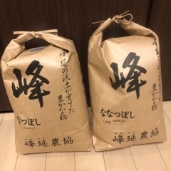 (お話し中)北海道美唄産特A米(ななつぼ)  5kg x2袋