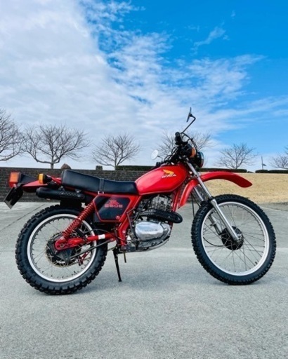 XL250S 12V化 フルLED 外観エンジン程度良好 書類付き ビンテージオフ