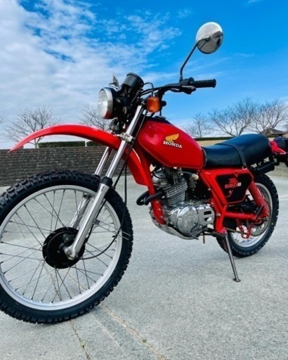 XL250S　12V化　フルLED　外観エンジン程度良好　書類付き　ビンテージオフロード 点検整備済　ホンダ 　熊本菊池発