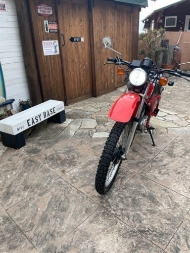 XL250S 12V化 フルLED 外観エンジン程度良好 書類付き ビンテージオフ