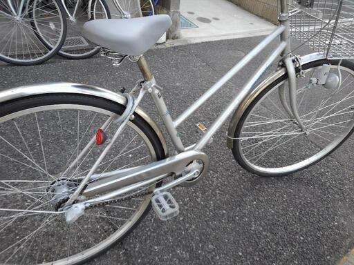 中古自転車１０７７　２７インチ　３段ギヤ　LEDダイナモライト 中古自転車2427 27インチ 3段ギヤ ダイナモライト