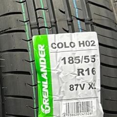 🌞185/55R16⭐工賃込み！新品未使用！カローラフィールダー、インサイト、グレイス、シャトル、フィット、スイフト等に！GRENLANDER製サマータイヤ入荷しました🌞