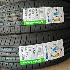 🌞185/55R16⭐工賃込み！新品未使用！カローラフィールダー、インサイト、グレイス、シャトル、フィット、スイフト等に！GRENLANDER製サマータイヤ入荷しました🌞