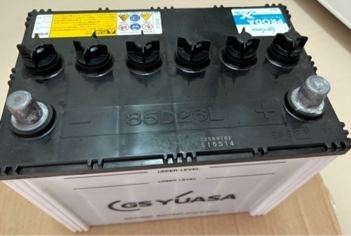 GS YUASAバッテリー　85D26L 2023製造品 ⑤