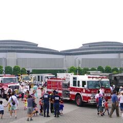 【東京都】東京都防災公園　 3月11日12日　防災車両モーターシ...