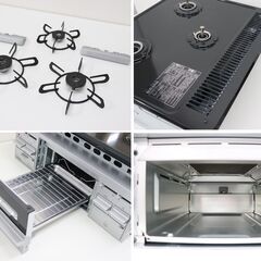 ヤ取終了2/24】≪T201ジ≫ 美品 Paloma/パロマ ビルトイン ガスコンロ PKD-