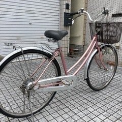 26インチ自転車】ブリヂストン製 内装3段変速付 美品❗️BAA認定車 前