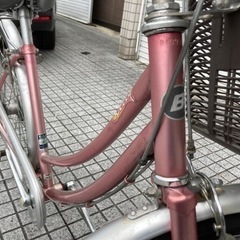 26インチ自転車】ブリヂストン製 内装3段変速付 大きめカゴ 若林自転車