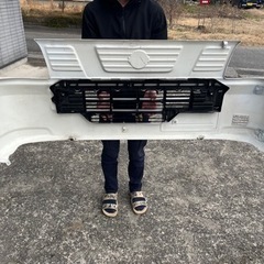 日産軽トラ　バンパー　純正