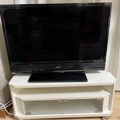 【受け渡し予定者決定済】液晶テレビ32型　三菱 ブルーレイレコー...