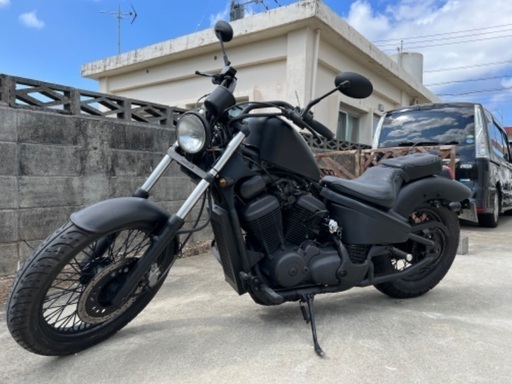 スティード400 NC26 ブラックアウトカスタム車 車検ほぼ満タン