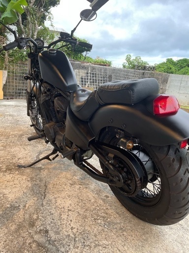 スティード400 NC26 ブラックアウトカスタム車 車検ほぼ満タン バイク