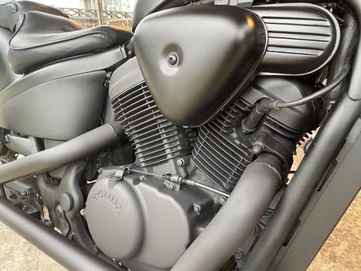 スティード400 NC26 ブラックアウトカスタム車　車検ほぼ満タン スティード400 NC26 ブラックアウトカスタム車 車検ほぼ満タン