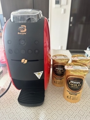 ネスカフェゴールドブランド　バリスタ＋詰め替えコーヒー3本