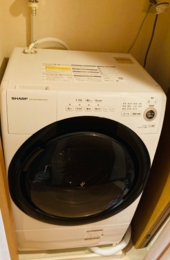 2021年製 シャープ 乾燥機能つきドラム式洗濯機