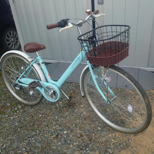 ２６インチ　自転車　　変速６段　 LED