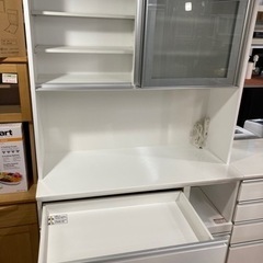 ニトリ レンジボード レジューム120 キッチンボード 中古
