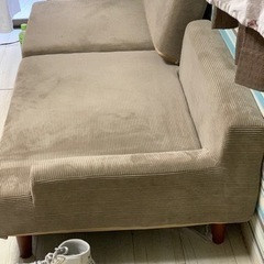ニトリで購入したソファです。