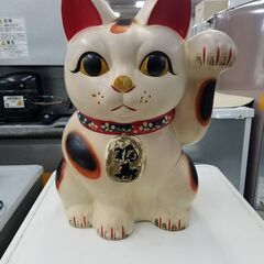 リサイクルショップどりーむ鹿大前店 No4329 招き猫 猫 貯...