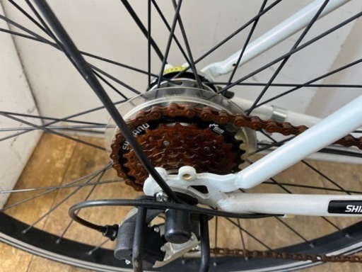 N424☆COCONUT製☆27インチ普通自転車☆防犯登録料込