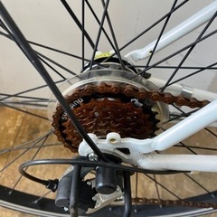 N424☆27インチ普通自転車☆防犯登録料込