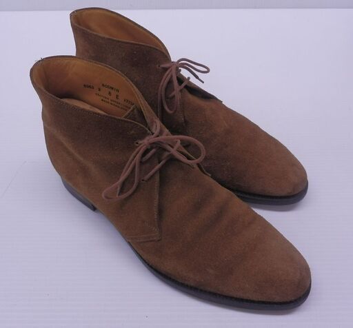 CROCKETT\u0026JONES(SHIPS別注） アンクルブーツ size:26cm 中古