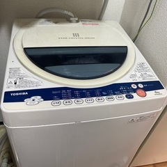 引き取り先決まりました。6キロ洗濯機