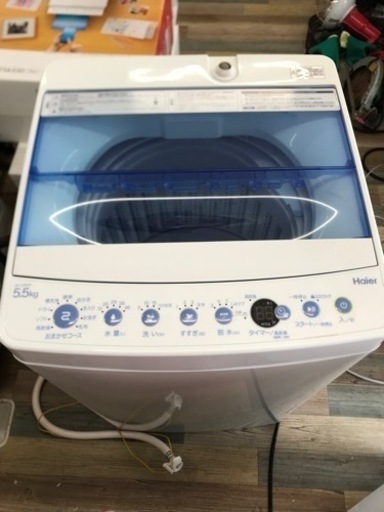 2018年製 Haier ハイアール 洗濯機 5.5kg JW-C55CK