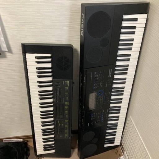【取り引き中】電子ピアノCASIO CTK-2200/WK-6600 2台まとめて