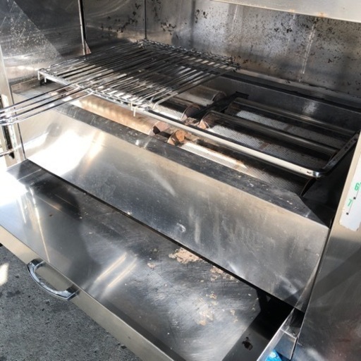 両面焼物器 LPガス用 アサヒサンレッド SGR-90 業務用 魚焼き器 焼物器