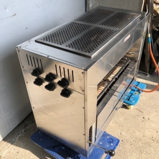 両面焼物器 LPガス用 アサヒサンレッド SGR-90 業務用 魚焼き器 焼物器