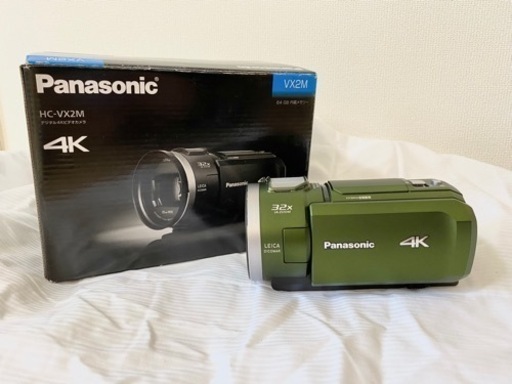 【超美品】Panasonic HC-VX2M デジタル4Kビデオカメラ