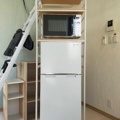 【現地引取限定】冷蔵庫・電子レンジ・冷蔵庫ラック