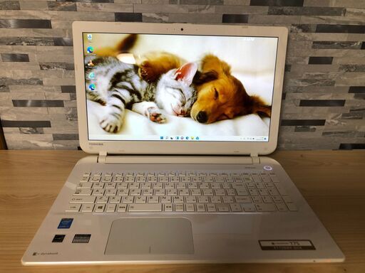 彡特A美品・高性能お買い得i7第四/新品SSD240GB・Webｶﾒﾗ・WIN11・Win10選択可・東芝・/ﾘｭｯｸｽﾎﾜｲﾄ/Office2021付/15.6ｲﾝﾁ/メモリ8GB/無線/DVD・CD再生ソフト付　No.2302011