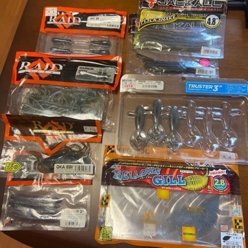 バス 引退セット ジャッカル バス釣り 引退セット JACKALL - バス釣り