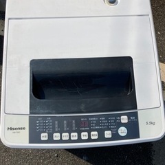 【新生活応援】ハイセンス 全自動 洗濯機 5.5kg HW-T5...