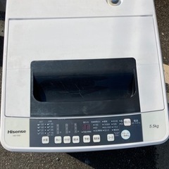 新生活応援】ハイセンス 全自動 洗濯機 5.5kg HW-T55C リサイクル 
