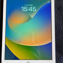 ipad 2017第5 wi-fi+sell 32GB white SIMフリーバッテリー92％
