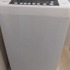 洗濯機 hisense 5.5キロ  