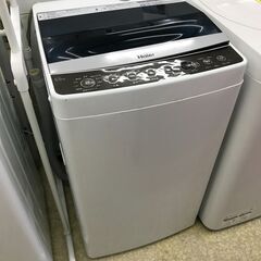 ハイアール 全自動電気洗濯機 JW-C55A 5.5kg 2017年製 幅526mm奥行