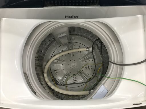 ハイアール 全自動電気洗濯機 JW-C55A 5.5kg 2017年製 幅526mm奥行500mm高さ888mm 良品 説明欄必読