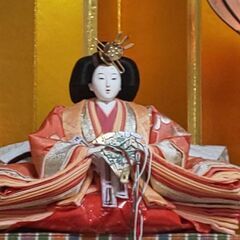 美品　雛人形 吉徳大光 雛人形 三段 名匠・逸品飾り 吉徳 花ひいな h253-ys