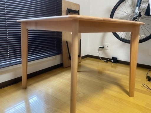 天然木 [幅90cm] ダイニングテーブル(Nコレクション T-01 90) ニトリ