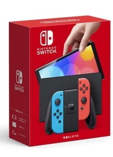 ②新品 未使用 ニンテンドースイッチ 有機ELモデル ネオンカラー  2023/02/18