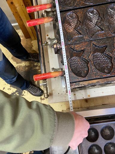 値下げ中】業務用 たい焼き器 6匹×2連 都市ガス 3月中