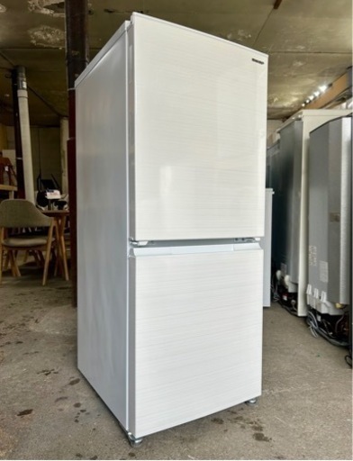 札幌市内配送無料 美品 21年製 SHARP シャープ 152L 2ドア冷蔵庫 SJ-D15G-W