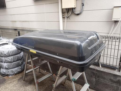 ★ルーフボックス ダンパーのヘタリもなく良好です。問題なく使用できます★